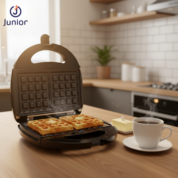 junior 3 in 1 sandwich maker, waffle & grill 750w model sm302