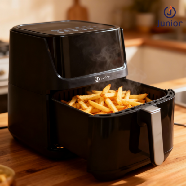 junior 8l digital air fryer 1800w | healthy oil free cooking model af2713