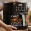 junior 8l digital air fryer 1800w | healthy oil free cooking model af2713