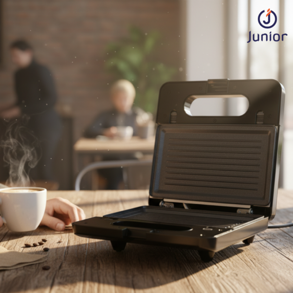 junior 750w deep plate sandwich maker | non stick plates sm303