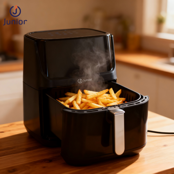 junior 8l digital air fryer 1800w | healthy oil free cooking model af2713
