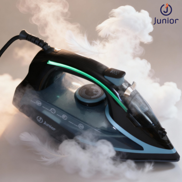 junior 2800w professional turbo steam iron | auto shut off ju2800a