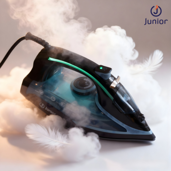 junior 2800w professional turbo steam iron | auto shut off ju2800a